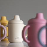 Silicone Sipper Cup - Dusky Pink