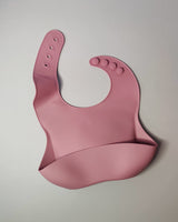 SAMPLE - Silicone Bib - Dusky Pink