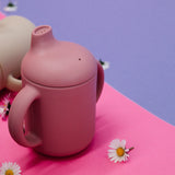 Silicone Sipper Cup - Dusky Pink