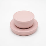 Silicone Plate with Lid - Primrose