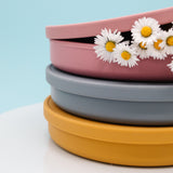 SAMPLE - Silicone Plate with Lid - Fog