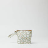 Sleeved Bib - Wild Daisy Sea Mist Green