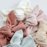 Organic Ribbed Headband - Clay