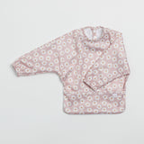 Sleeved Bib - Wild Daisy Lilac Ash