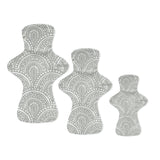 Cloth Pads 3 Pack - Sea Fog Boho (6650299711524)