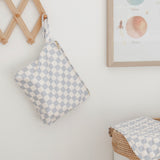 Luxe Change Mat + Medium Wet Bag - So Checked Out