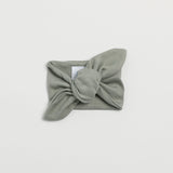 Organic Ribbed Headband - Pistachio