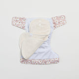 V3 Ai2 Modern Cloth Nappy - Wild Daisy Lilac Ash