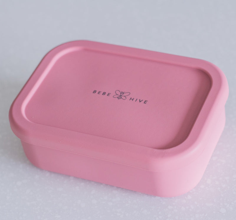 Silicone Lunch Box - Dusky Pink