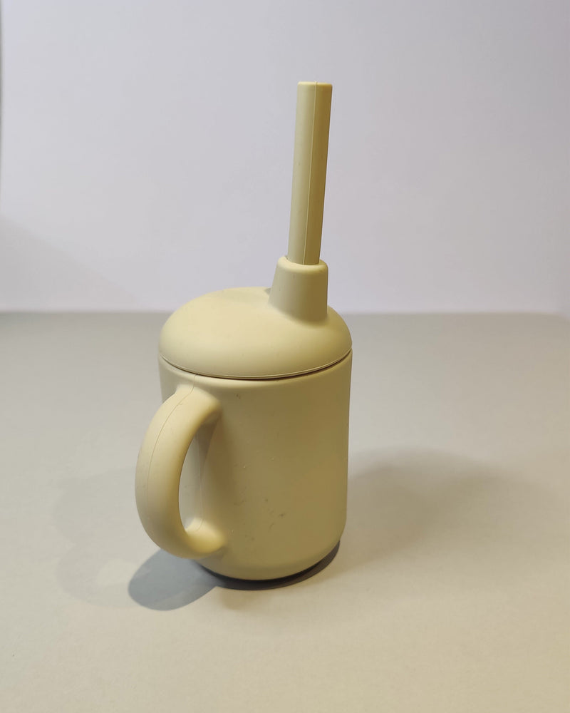 SAMPLE Silicone Straw Cup - Oat