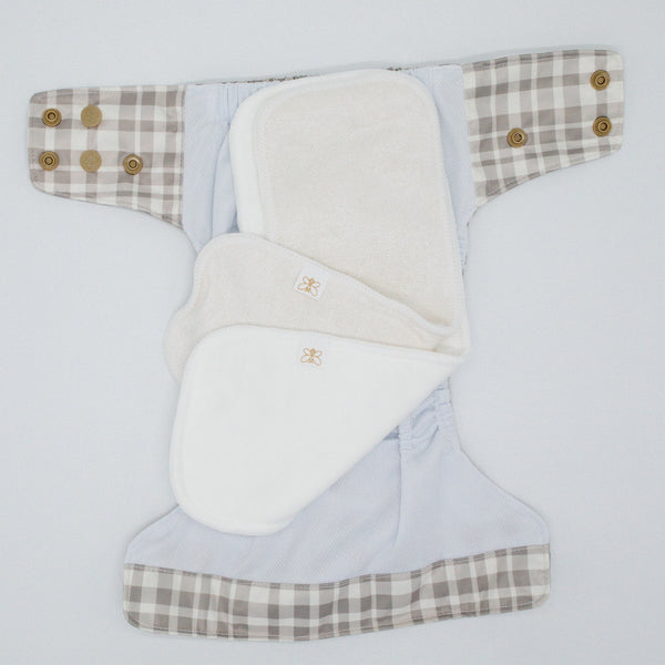 V2 Premium Pocket Cloth Nappy - All Plaid Out