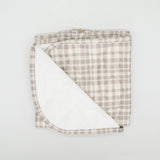 all plaid out, reusable change mat, luxe quilted change mat; reusable cloth nappy accessory