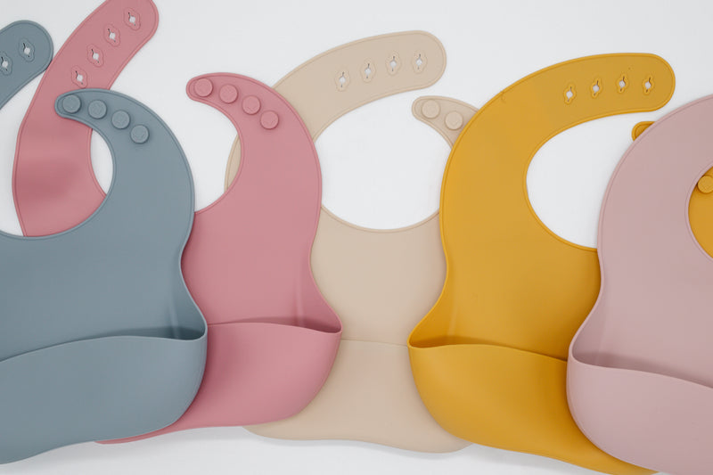 Silicone Bib - Primrose