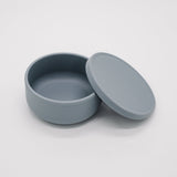 Silicone Bowl with Lid - Fog