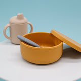 Silicone Bowl with Lid - Sunshine