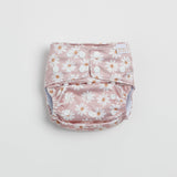 V2 Premium Pocket Cloth Nappy - Wild Daisy Lilac Ash