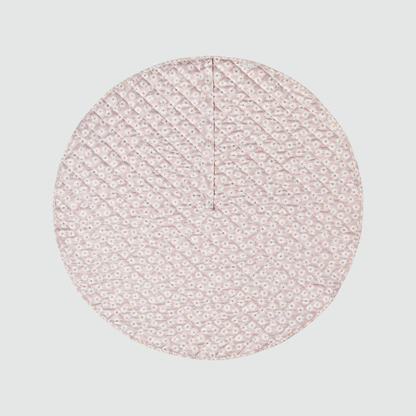 Quilted Luxe Play Mat - Wild Daisy Lilac Ash