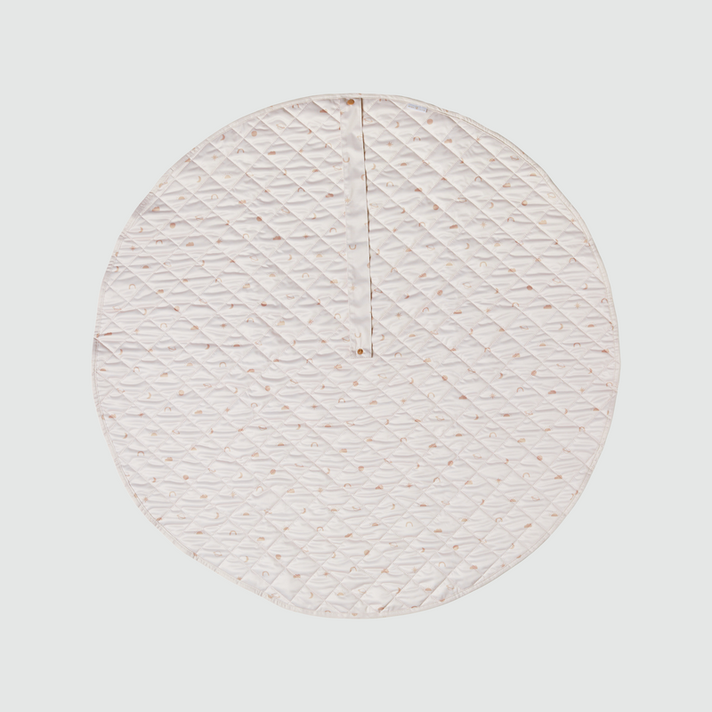 Quilted Luxe Play Mat - Sky High